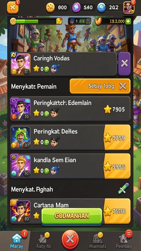 987up - Tampilan antarmuka yang menarik dan mudah digunakan.
