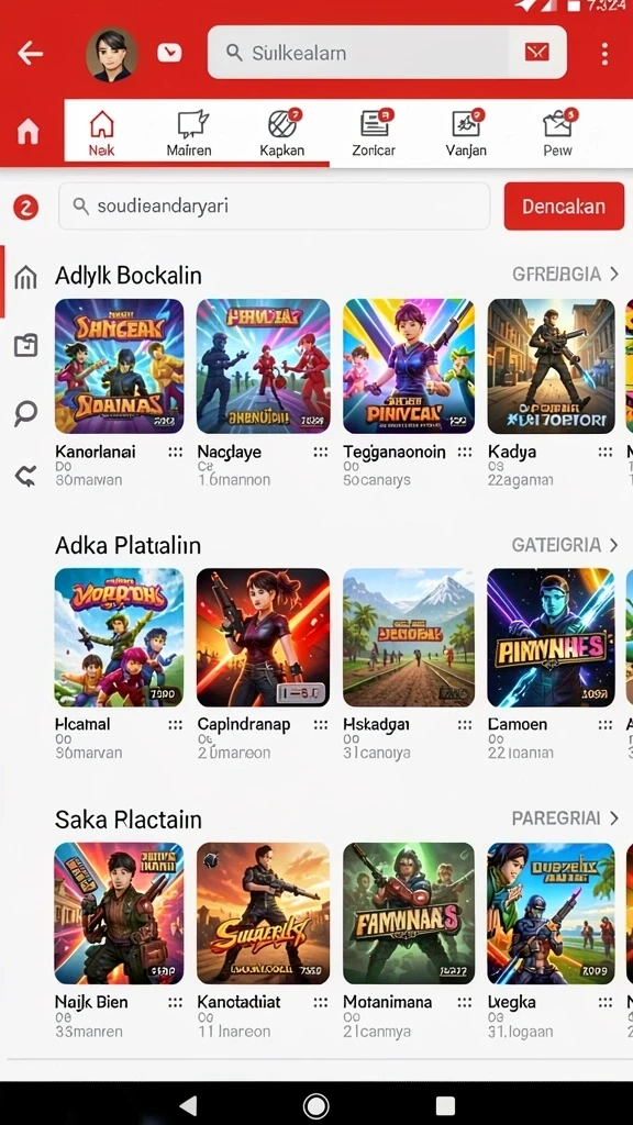 999zk - Tangkapan layar menampilkan grafik menakjubkan dari lingkungan permainan.
