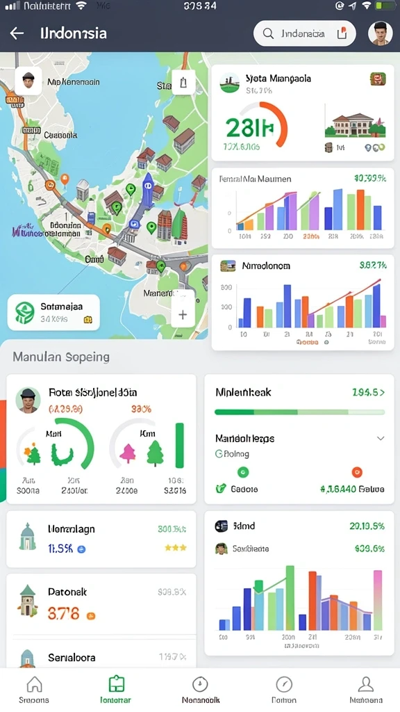 api33 - Tangkapan layar menunjukkan petualangan seru dalam level yang penuh warna.