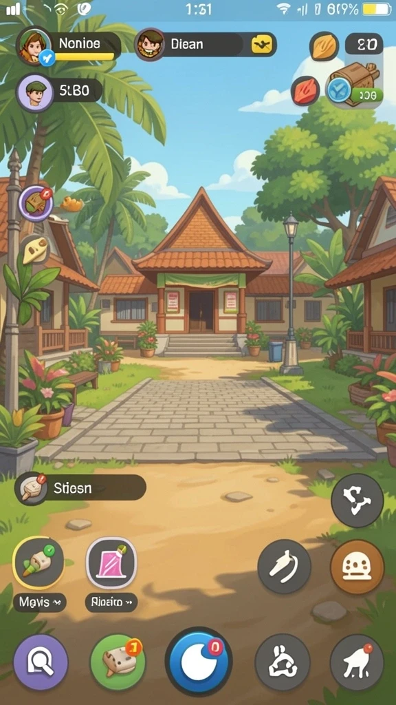 batik77 - Screenshot menampilkan galeri motif batik yang kaya informasi.
