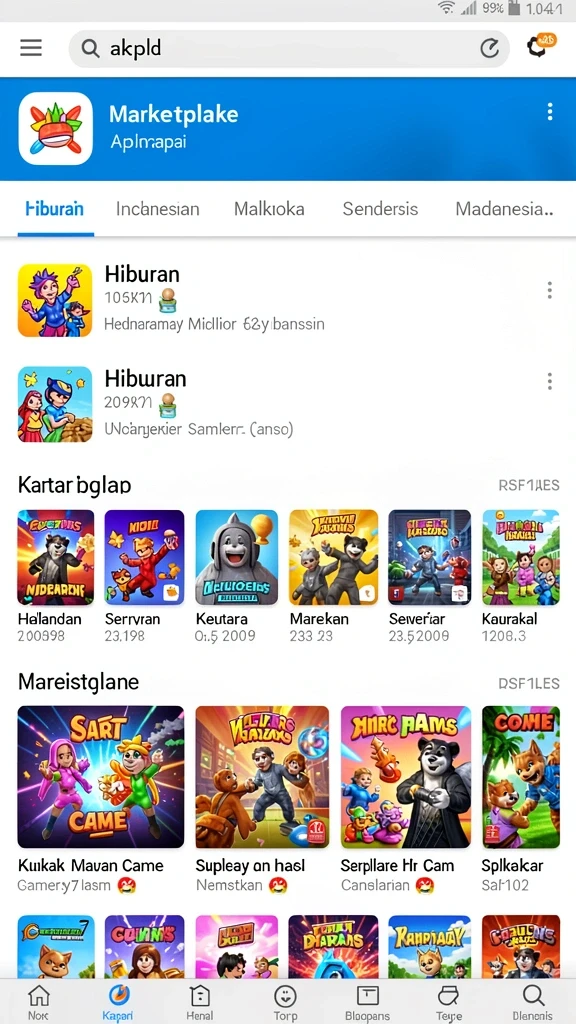 bintangmpo - Tampilan antarmuka yang menarik dan intuitif.