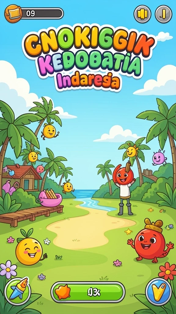 gamerp - Tangkapan layar menunjukkan karakter utama saat menjelajahi dunia baru.