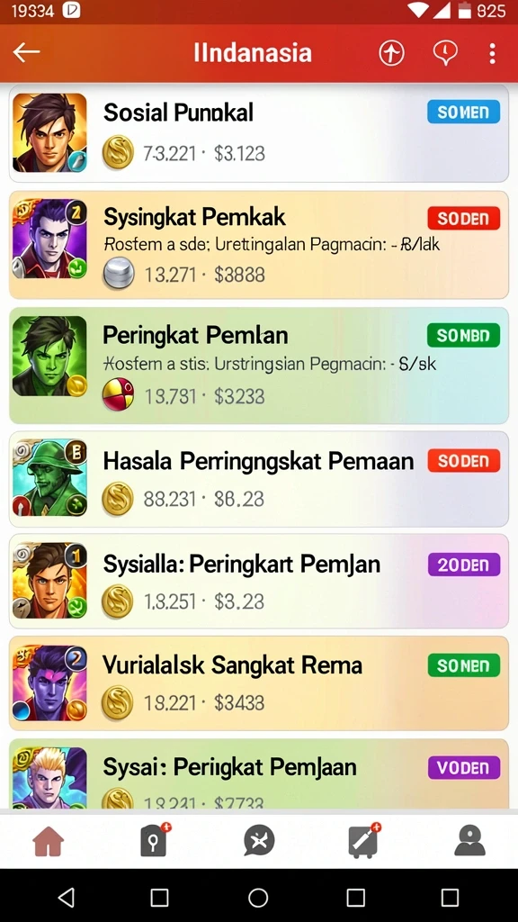 k3k3 - Sistem level yang menantang dengan berbagai misi.