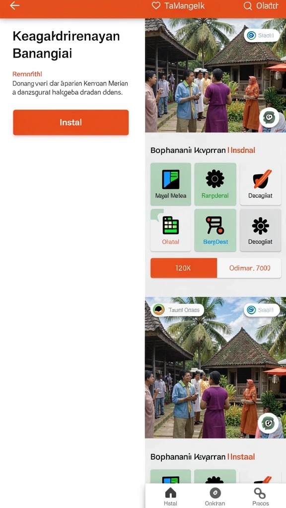 pp123 - Tangkapan layar menampilkan grafik yang memukau.