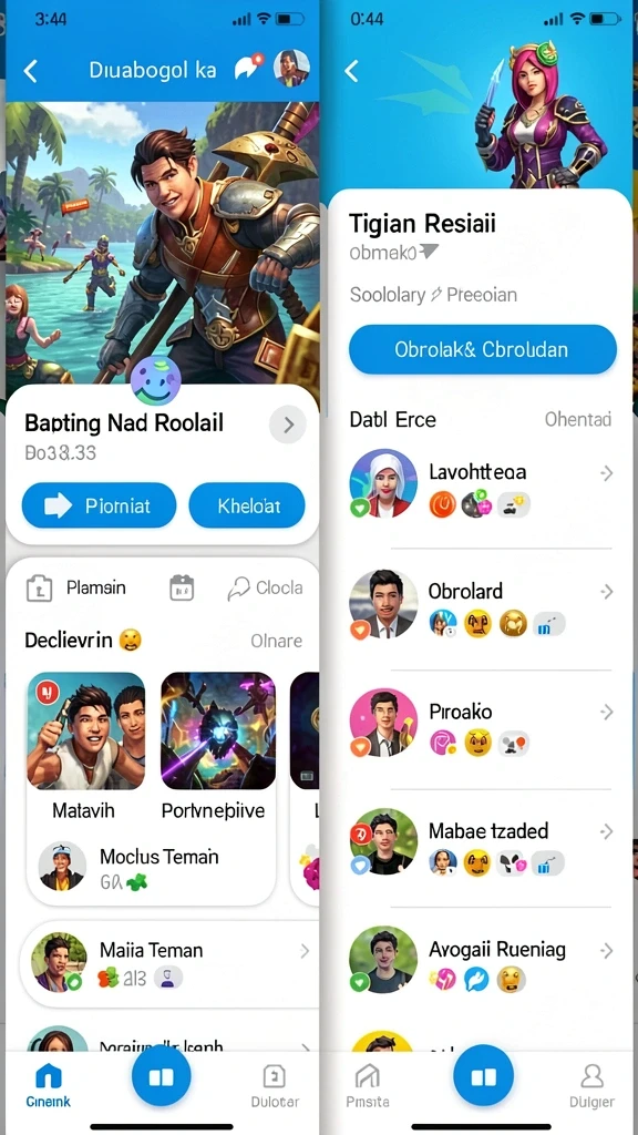 pp7 - Tangkapan layar menampilkan aksi seru dalam permainan.