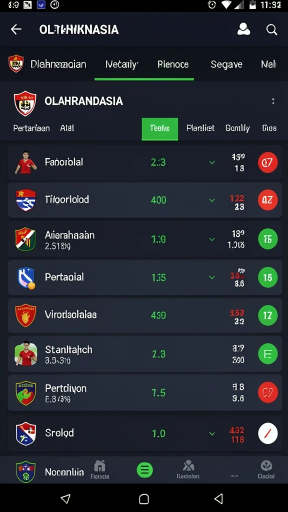 rajaclub - Tampilan antarmuka yang menarik dan mudah digunakan.