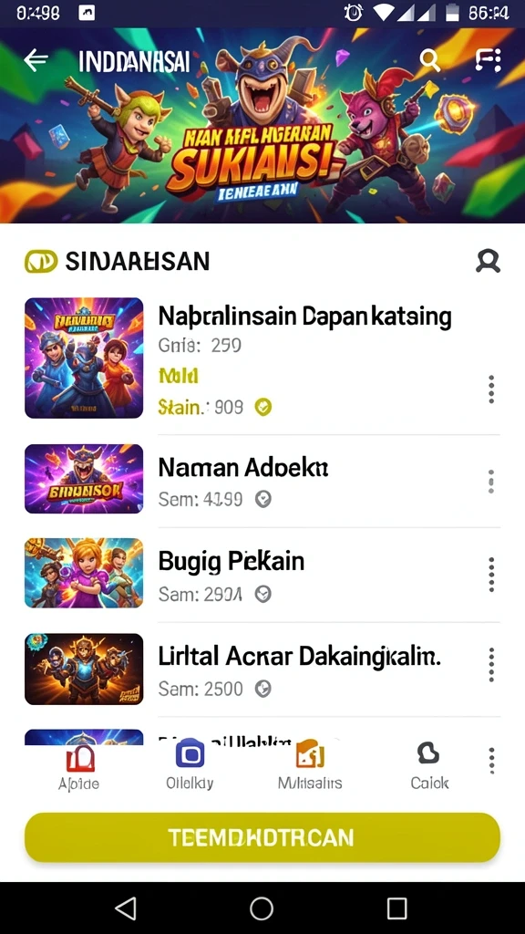 supervip - Grafis yang menawan dengan efek visual yang memukau.