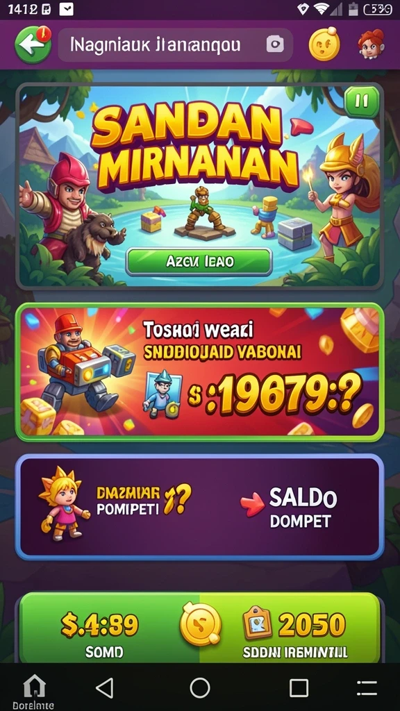toto20 - Screenshot menampilkan antarmuka permainan yang intuitif.
